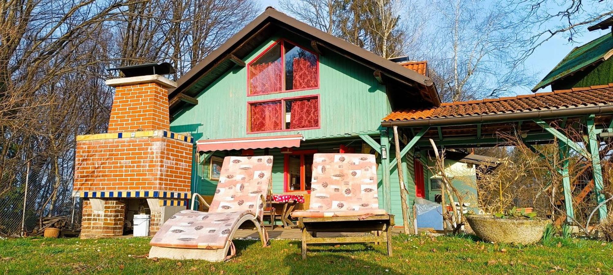 Fairytale Wooden House By Ljubljana Villa Grosuplje Eksteriør billede