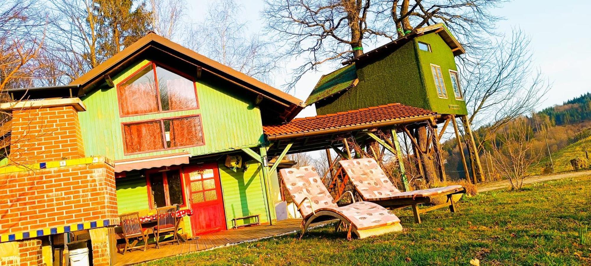 Fairytale Wooden House By Ljubljana Villa Grosuplje Eksteriør billede
